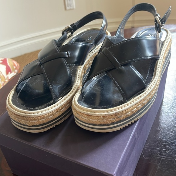 Prada leather sandals - Picture 3 of 6